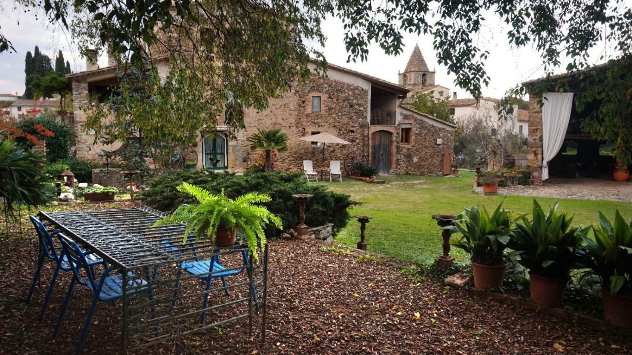 Gasthaus Mas Gibert Sant Gregori Exterior foto